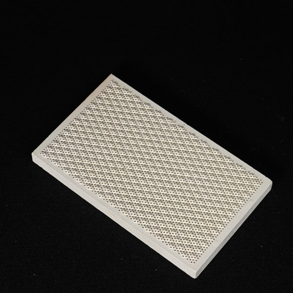 Infrared honeycomb ceramic burner plate