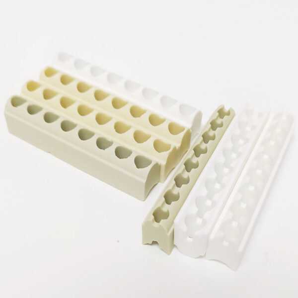 White Beige Cream Steatite Ceramic Knuckles for Band Heater Insulators